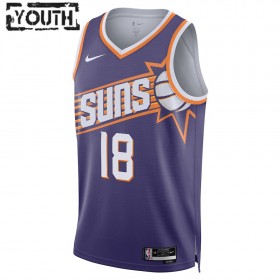 Dres Phoenix Suns Yuta Watanabe Nike 2023-24 Icon Edition Ljubičasta Swingman - Dječji